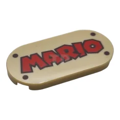 LEGO Piastrelle 2 x 4 ovali con motivo "MARIO