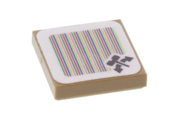 LEGO Tile 2 x 2 with Super Mario Scanner Code Hammer…