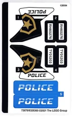 LEGO Sticker for Set 60276