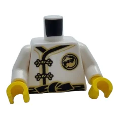 LEGO Torso (complete) with Ninjago Rope Pattern (Sensei Wu)