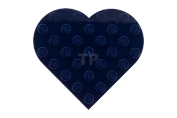 LEGO Piastra, rotonda 6 x 6 Cuore