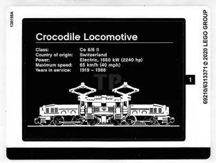 LEGO Sticker for Set 10277