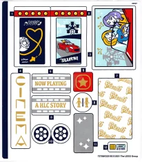 LEGO Adesivo per il set 41448