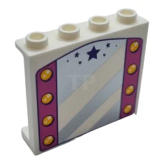 LEGO Panel 1 x 4 x 3 with Side Supports and…