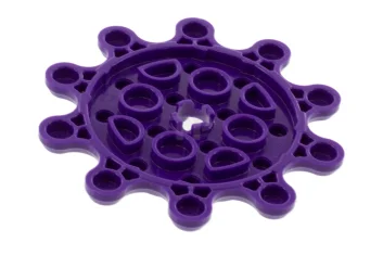 LEGO Plate, Modified 4 x 4 with 10 Gear Teeth /…