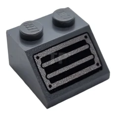 LEGO Pendenza 2 x 2 - 45° con griglia e rivetti