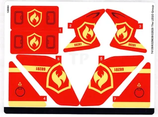 LEGO Sticker for Set 60281