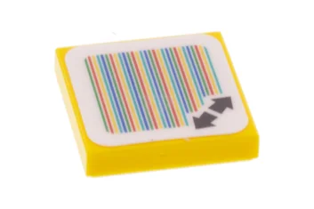 LEGO Tile 2 x 2 with Super Mario Scanner Code 2…