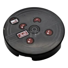 LEGO Fliese 2 x 2 Rund mit Bottom O und Proton…