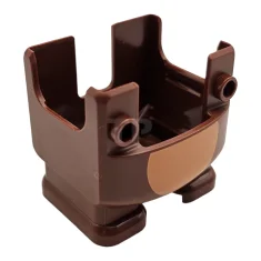 LEGO Figura Grande Piernas, Mono Mario con Zapatos Marrón Rojizo, Patrón…