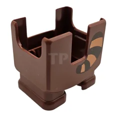 LEGO Figura Grande Piernas, Mono Mario con Zapatos Marrón Rojizo, Patrón…