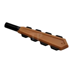LEGO Minifigure, Weapon Macuahuitl, Club with Black Handle and Blades Pattern
