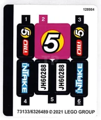 LEGO Sticker for Set 60288