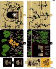 LEGO Pegatina para Set 76384