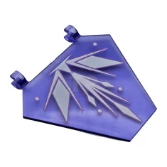 LEGO Bandiera 5 x 6 esagonale con motivo di cristallo di…