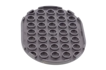 LEGO Tegel, rond 6 x 8 ovaal met donkerblauw Nokk, Elsa…