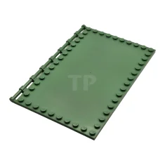 LEGO Tile 10 x 16 with Studs and Bar Handles