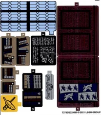 LEGO Autocollant pour l'ensemble 76385