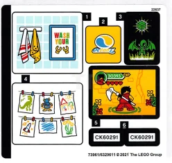 LEGO Sticker for Set 60291