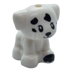 LEGO Hond Puppy die met Vlekkenpatroon staat