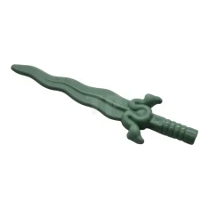 LEGO Minifigure, Weapon Sword, Curved Blade and Elaborate Hilt