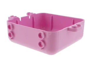 LEGO Container, Box 3 x 8 x 6 2/3 Half Back