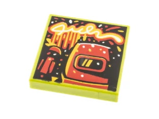 LEGO Tile 2 x 2 with Album Cover - Welding Mask…
