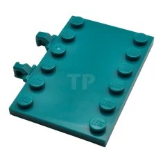 LEGO Plate, Modified 4 x 6 with 2 Locking Hinge Fingers…