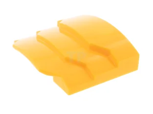 LEGO Wig 4 x 3 Geen noppen Getrapt