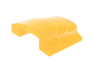 LEGO Wig 4 x 3 Geen noppen Getrapt