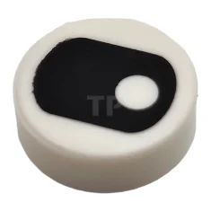 LEGO Tile 1 x 1 Round with Eye Pattern
