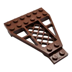 LEGO Piastra 8 x 6 x 2/3 a cuneo con griglia