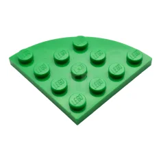 LEGO Plaat 4 x 4 Ronde hoek