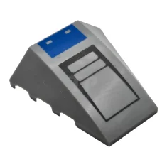 LEGO Dakpan 4 x 4 wig met luchtinlaatventilatiepatroon