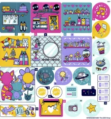 LEGO Sticker for Set 41450