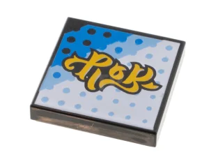 LEGO Tile 2 x 2 with Album Cover - Title and…