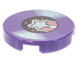 LEGO Tile 2 x 2 Round with Bottom O and LP…