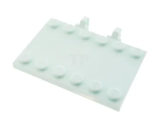 LEGO Plate, Modified 4 x 6 with 2 Locking Hinge Fingers…