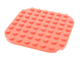 LEGO Placa, redonda 8 x 8 con esquinas redondeadas