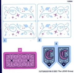 LEGO Sticker for Set 43192