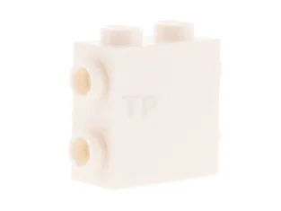 LEGO Baksteen, aangepast 1 x 2 x 1 2/3 met noppen…