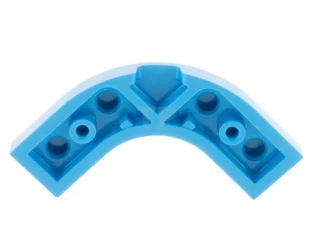 LEGO Plate 3 x 3 Round Corner with 2 x 2…