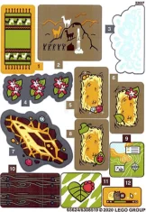 LEGO Pegatina para Set 41432