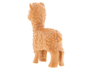LEGO Alpaca / Llama, Friends with Dark Azure Eyes and Tan…