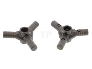 LEGO Minifiguur, Wapenpakket Pistolen, Cirkelzagen, Spuitmonden, Mechanische Wapens, 14 in Zak…