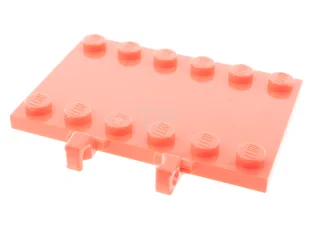 LEGO Plate, Modified 4 x 6 with 2 Locking Hinge Fingers…