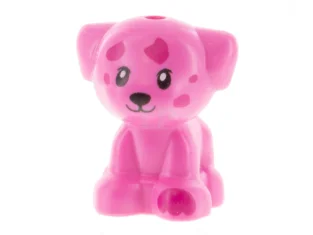 LEGO Dog Puppy Standing with Spots Pattern