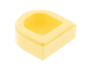 LEGO Tile 1 x 1 Half Circle with Sprinkles Pattern