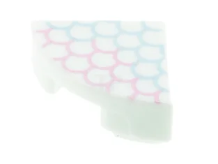 LEGO Tile 1 x 1 Round Quarter with Honeycomb Pattern