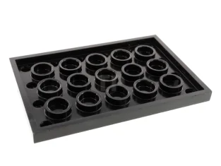 LEGO Tile 4 x 6 with Studs on Edges with 'VENOM'…